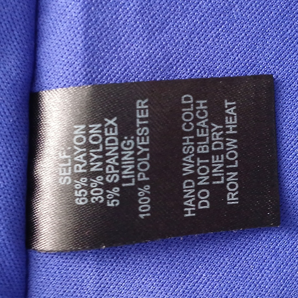 LULUS FOREVER CHIC ROYAL BLUE LONG SLEEVE DRESS. SIZE M - Picture 4 of 16